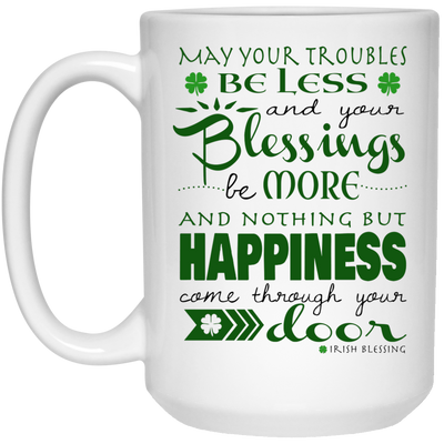 St. Patrick's day Irish Blessing mug