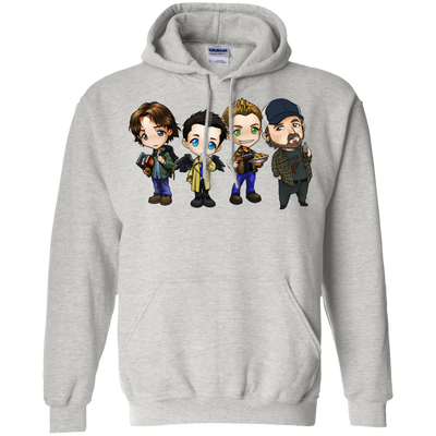 Supernatural: Sam Dean Castiel Idjit Chibi shirt, hoodie