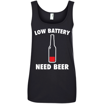 Low battery need beer shirt, tank, hoodie