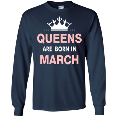 Queens are born in March Shirt, Hoodie, Tank