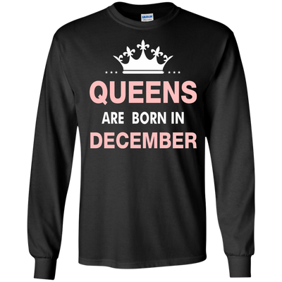 Queens are born in December Shirt, Hoodie, Tank