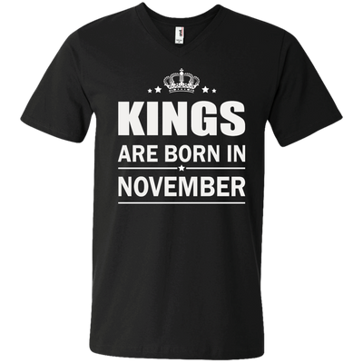 Kings are born in November Shirt, Hoodie, Tank
