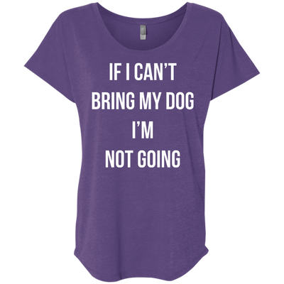 If I can’t bring my dog I’m not going t-shirt, tank top