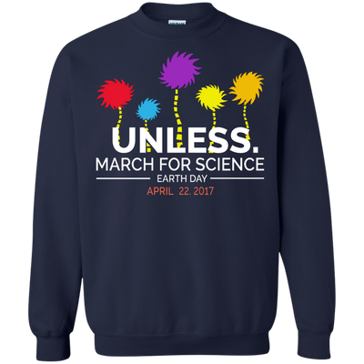 Unless March for Science sweater in Navy