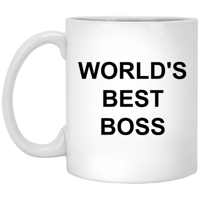 World's Best Boss mug