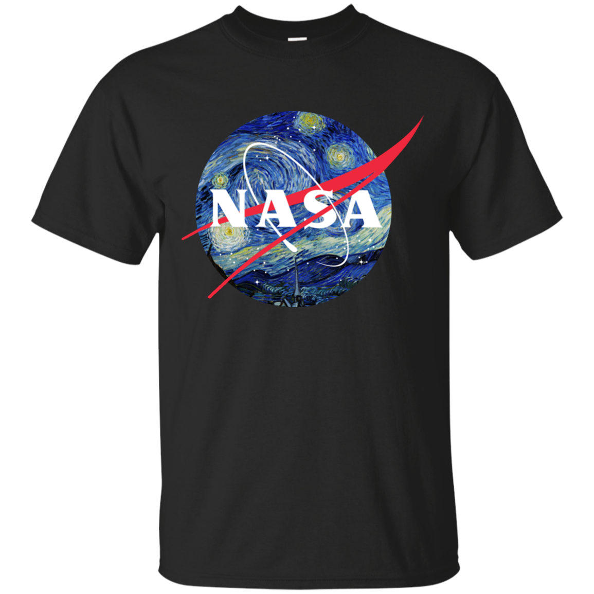 Van Gogh Starry Night NASA Shirt, Hoodie, Tank
