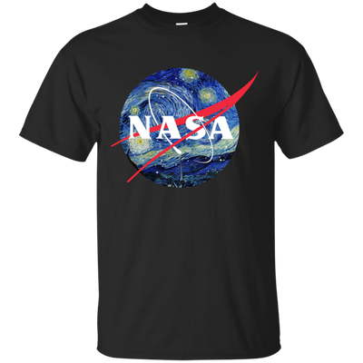 Van Gogh Starry Night NASA Shirt, Hoodie, Tank