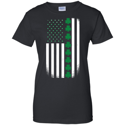 St. Patrick's Day: Irish American Flag Shirt, Tank
