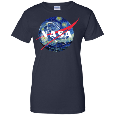 Van Gogh Starry Night NASA Shirt, Hoodie, Tank