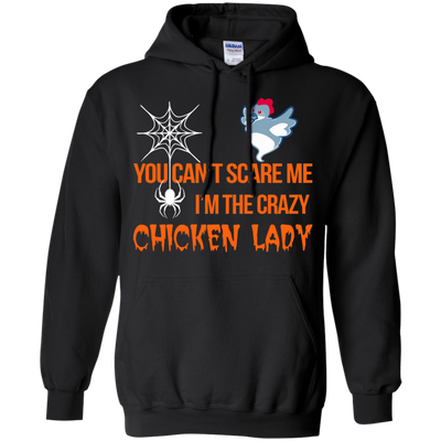 You can't scare me I'm the scary chicken Lady shirt, sweater