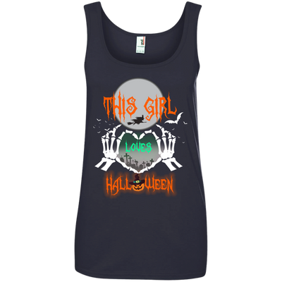 This girl loves Halloween shirt, tank, hoodie