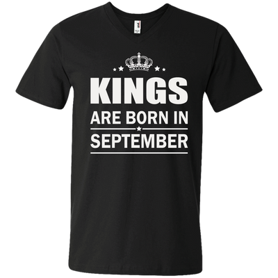 Kings are born in September Shirt, Hoodie, Tank