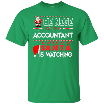 Be Nice To The Accountant Shirt, Hoodie, Tank - ifrogtees