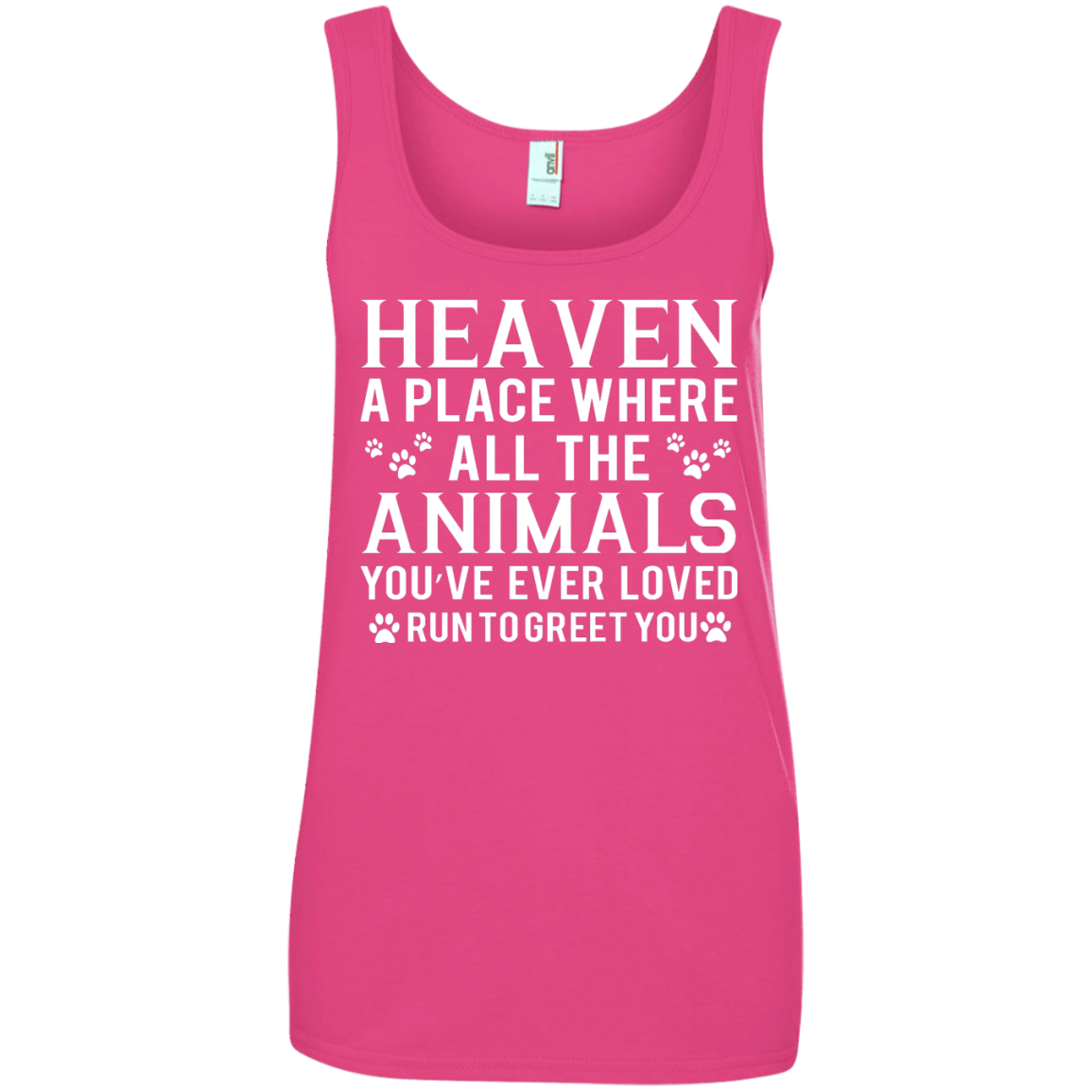 Heaven a place where all the animals shirt, sweater, tank