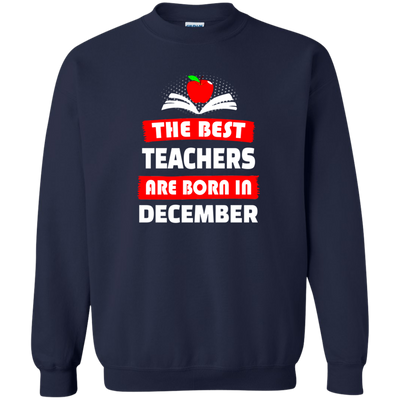 The best teachers are born in December shirt, tank, hoodie
