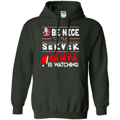 Be Nice To The Server Shirt, Hoodie, Tank - ifrogtees