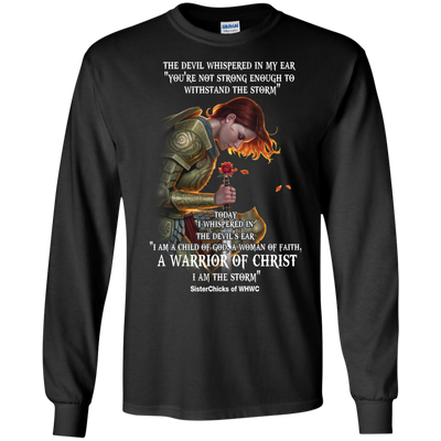 Rose Red: The devil whispered in my ear SisterChicks of WHWC shirt