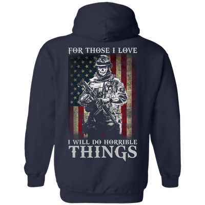 Veteran For Those I love shirt, tank top, back side