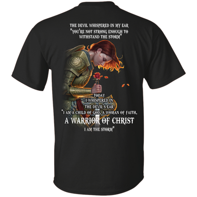 Back side Rose Red: The devil whispered in my ear shirt, hoodie