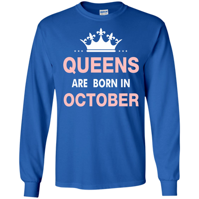 Queens are born in October Shirt, Hoodie, Tank