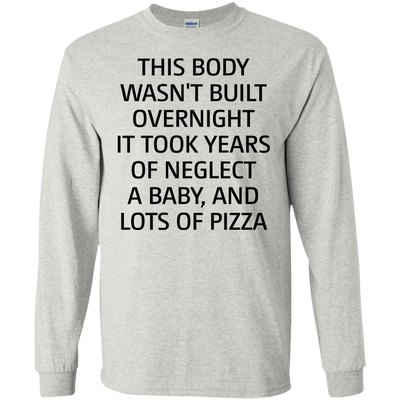 This body wasn’t built overnight shirt, tank, racerback