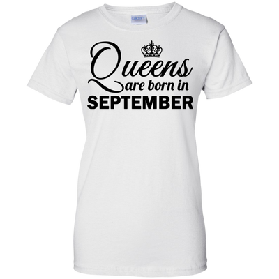 Queens are born in September Shirt, Hoodie, Tank