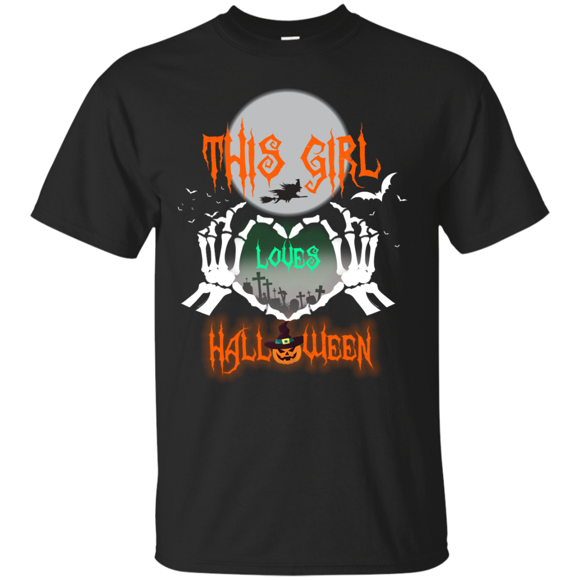 This girl loves Halloween shirt, tank, hoodie