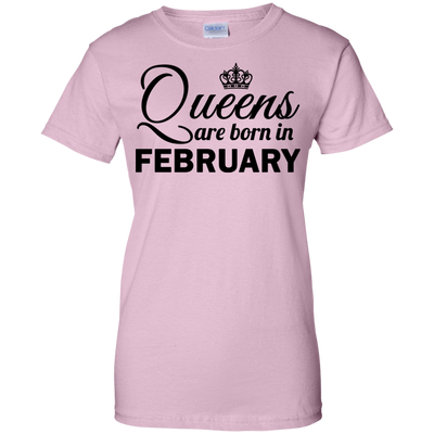 Queens are born in February Shirt, Hoodie, Tank