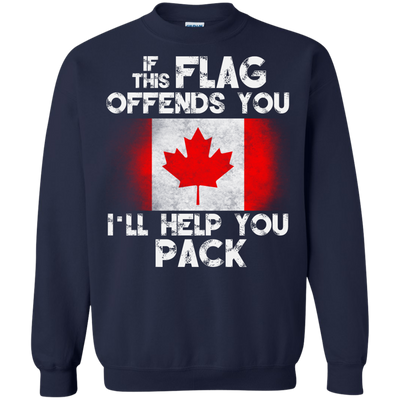 If This Flag Offends You I'll Help You Pack shirt, tank, sweater