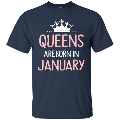 Queens are Born in January Shirt, Hoodie, Tank Top