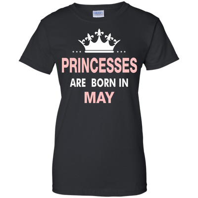 Princesses Are Born in May Shirt, Hoodie, Tank