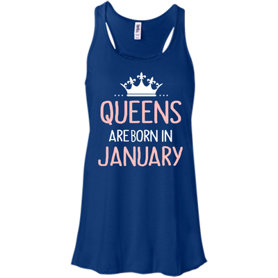 Queens are Born in January Shirt, Hoodie, Tank Top