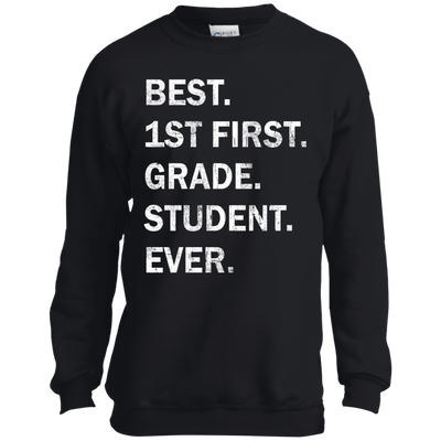 Best First Grade Student Ever Youth t-shirt, tank, hoodie