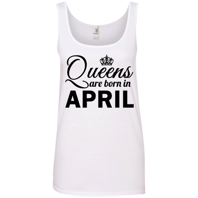 Queens are born in April Shirt, Hoodie, Tank
