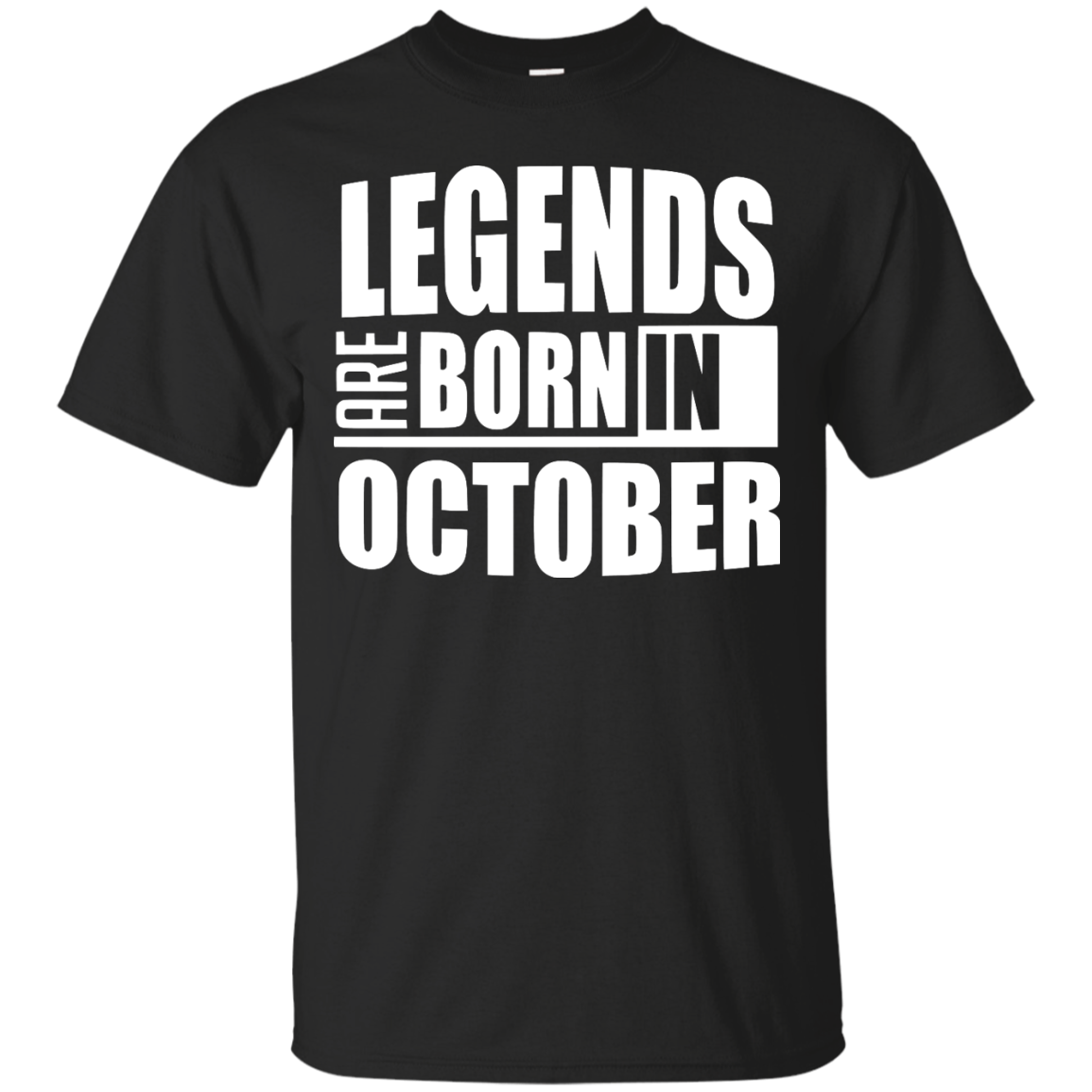 Legends are born in October shirt, hoodie, tank