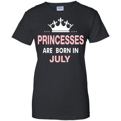 Princesses Are Born in July Shirt, Hoodie, Tank