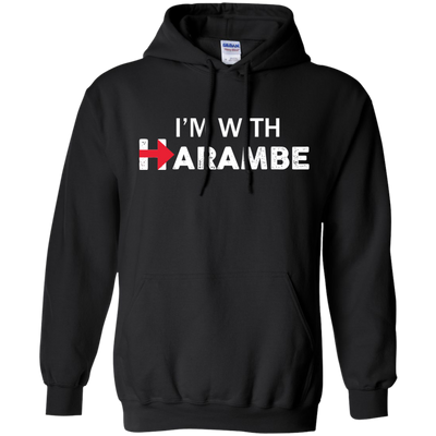 I'm With Harambe T-shirt/Hoodies - ifrogtees