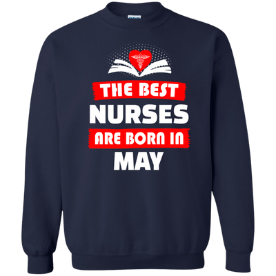 The best Nurses are born in May shirt, hoodie, tank