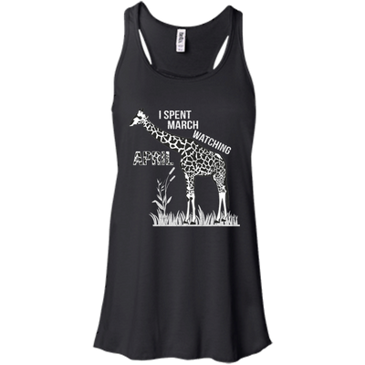 Giraffe: I Spent March Watching April shirt, sweater, tank
