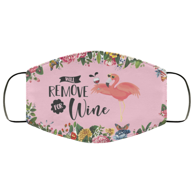 Flamingo Will Remove For Wine Face Mask