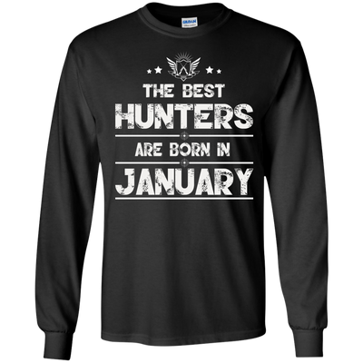 The Best Hunters Are Born in January Shirt, Hoodie, Tank