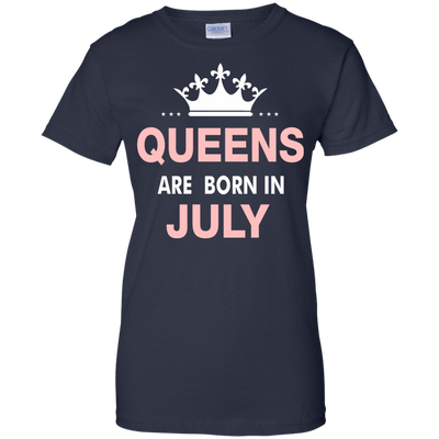 Queens are born in July Shirt, Hoodie, Tank