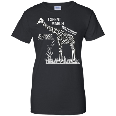 Giraffe: I Spent March Watching April shirt, sweater, tank