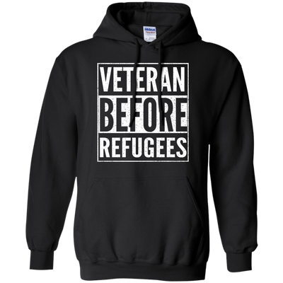 Veterans Before Refugees T-shirt, Tank