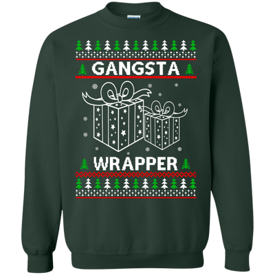 Gangsta Wrapper Ugly Christmas Sweater, Shirt, Hoodie