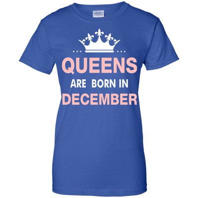 Queens are born in December Shirt, Hoodie, Tank