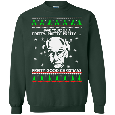 Larry David Pretty Good Christmas Sweater, Shirt, Hoodie