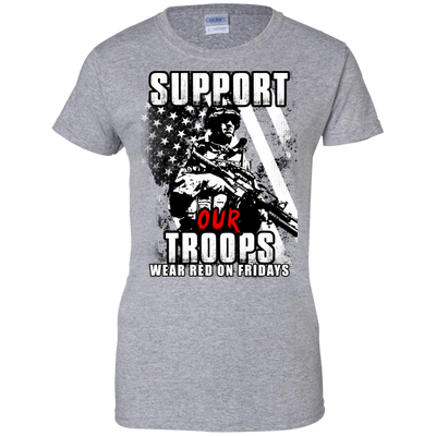Red shirt Friday: Support Our Troops Shirt, Hoodie, Tank