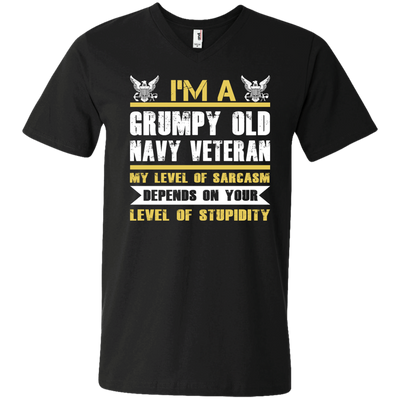 I'm A Grumpy Old Navy Veteran shirt, tank, sweater