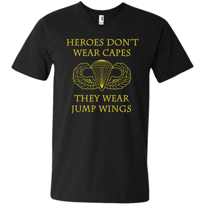 Heroes Don't Wear Capes they Wear Jump Wings Shirt, Hoodie, Tank